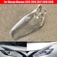 car headlamp lens for nissan murano 2015 2016 2017 2018 2019 car replacement auto shell cover