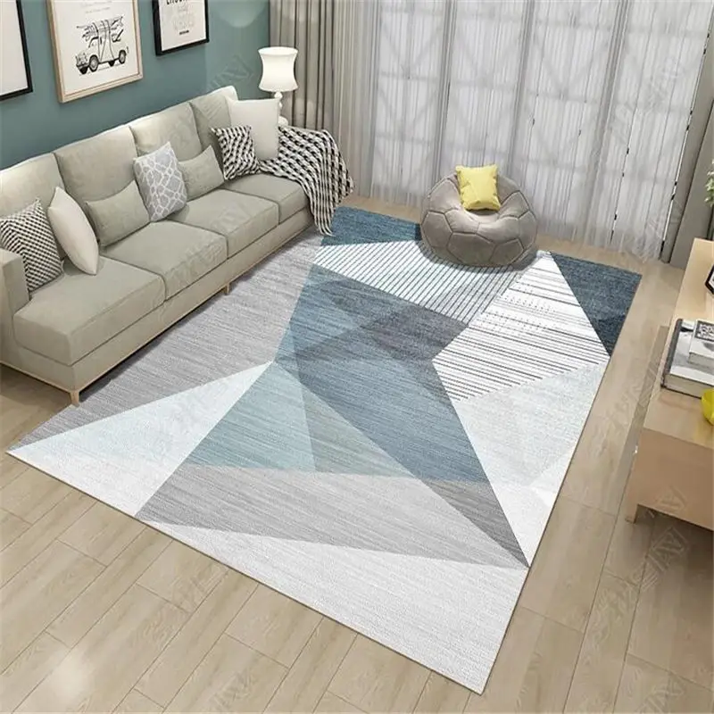 

Nordic Modern Carpet Polyester Rug and Carpets for Living Room Floor Child Kids Play Mat Bedroom Bathroom Home Door Mat alfombra