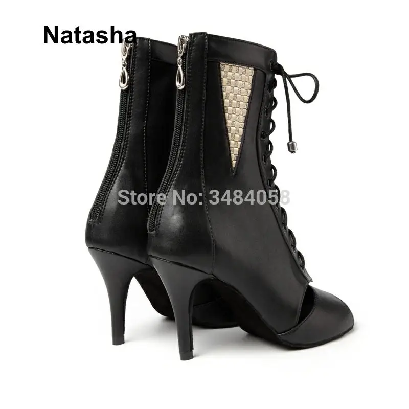Nantasha 2019 new dance boots show shoes high heel leather8.5 cm heels | Спорт и развлечения