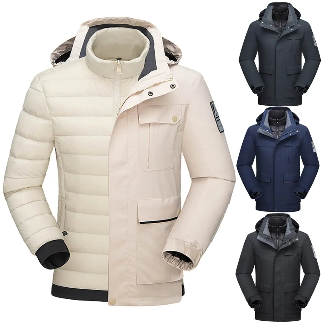 Парные модели SAGACE съемная непромокаемая куртка из двух частей со съемной