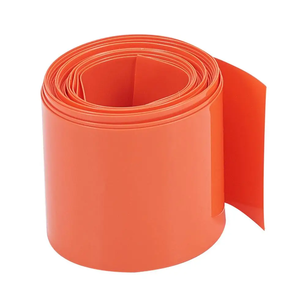 

2M PVC Heat Shrink Tube 18650 Shrinkable Tubing For Lithium Batteries Pack Protection Insulation Casing Heat Shrink Cable Sleeve