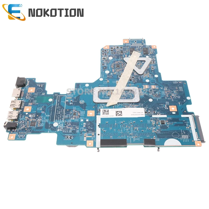 NOKOTION для HP 17-X 17T-X 17-X115DX Материнская плата ноутбука SR2EY I5-6200U 856686-501 856685-601 856685-001
