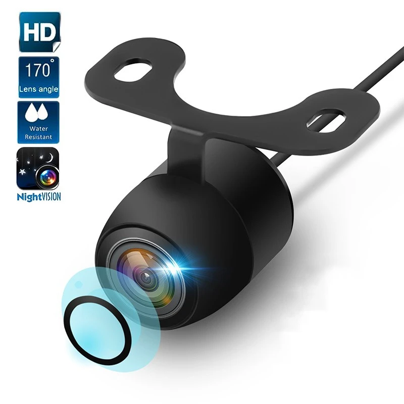 

Upgrade Version HD Rear View Camera For Car Reverse Camera 170 Degree Wide Viewing Angle Parking Cameras Auto Front Back Monitor