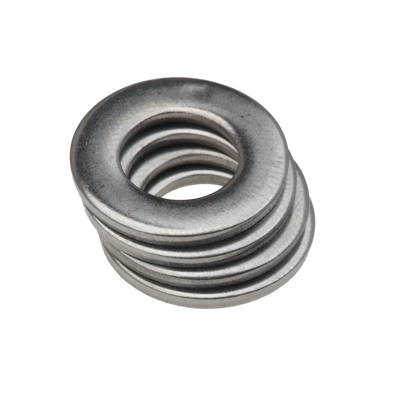 105 шт. 304 шайбы из нержавеющей стали Метрические плоские Пружинные прокладки и