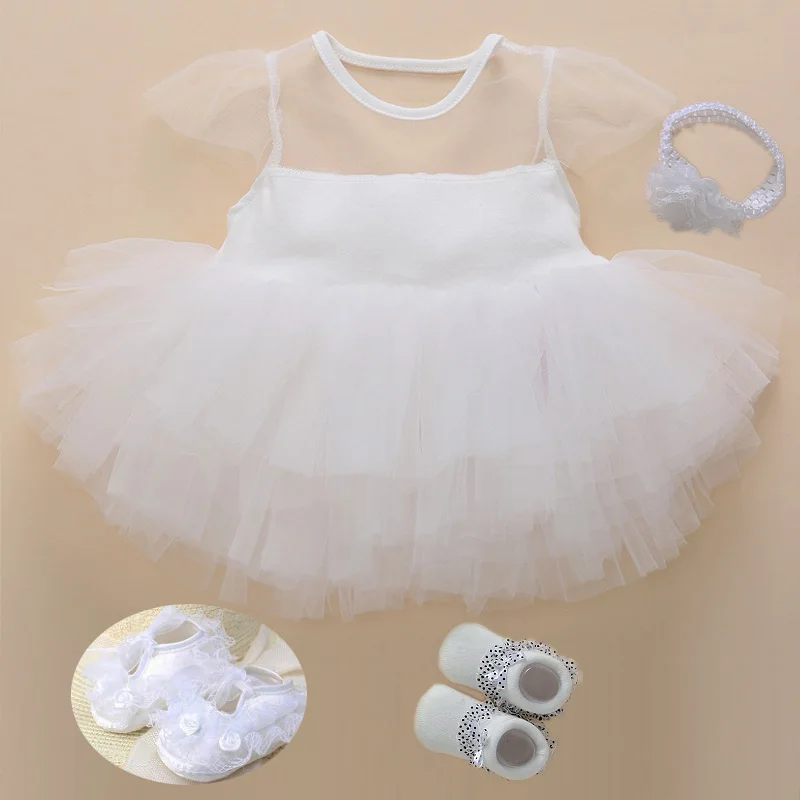 

Baby Girl Baptism Dress 2020 New Born Baby Girls Clothes Summer Kids Party Birthday Outfits Christening Gown Toddler Tutu Dress