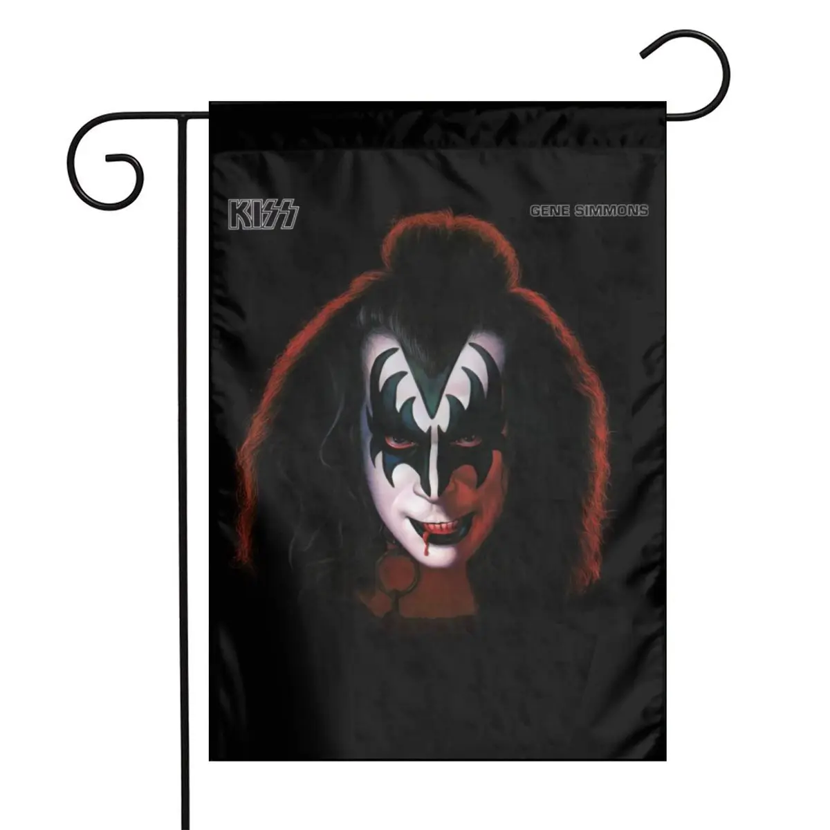 

Kiss Band garden flag 30 X 45 cm double-sided flag, used for garden decoration, courtyard decoration