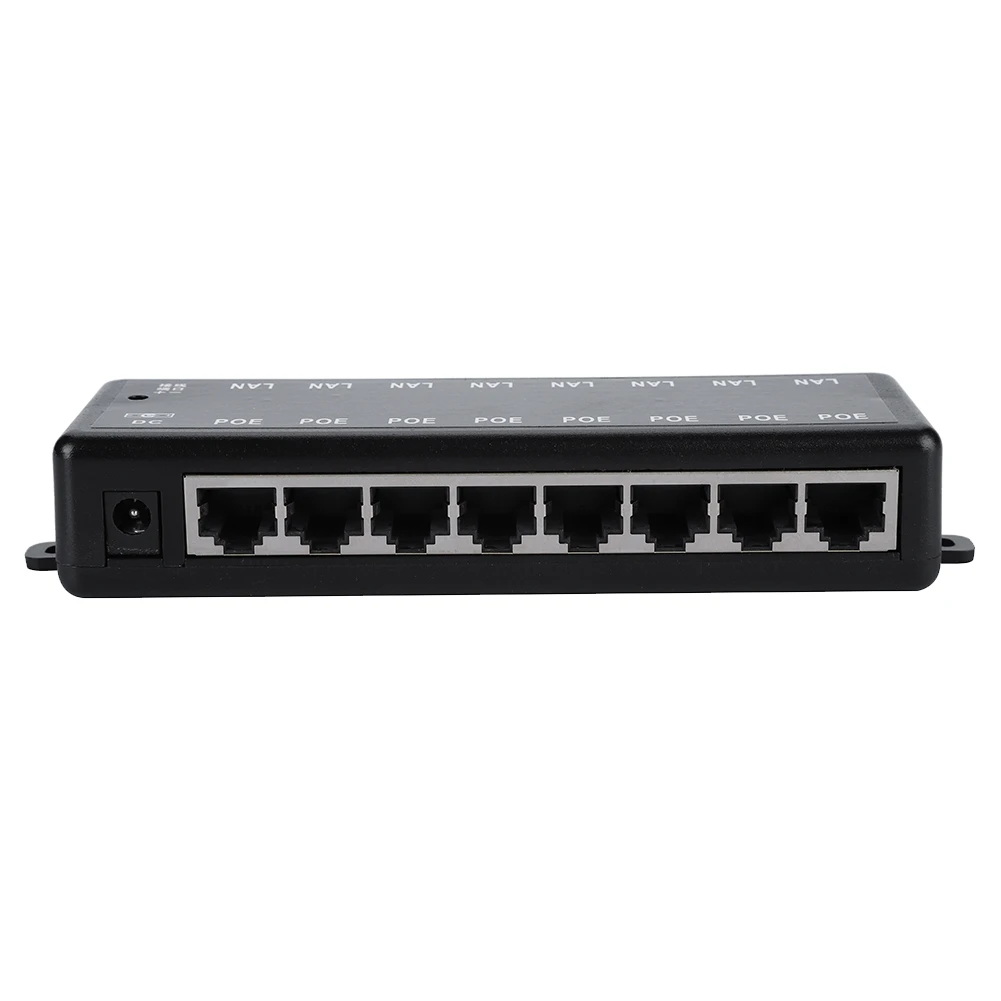 

PoEDC12V-48V 8 Interfaces Passive PoE Adapter Power Over Ethernet POE Power Supply Module InjectorPoE