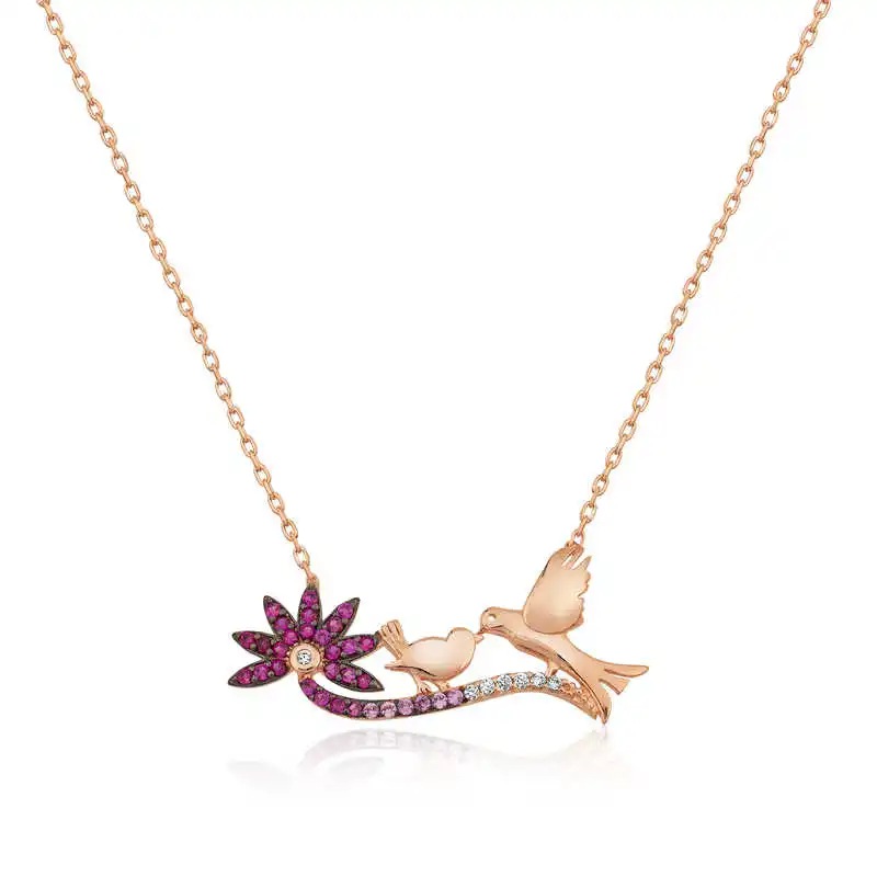 

Женское ожерелье из серебра 925 пробы