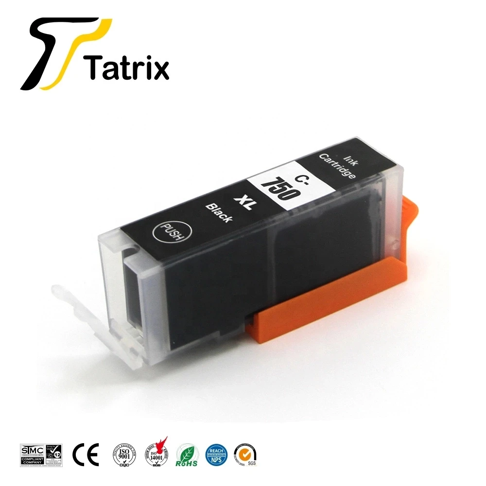 Tatrix для Canon PGI750 CLI751 совместимый чернильный картридж pgi750xl cli751xl PIXMA
