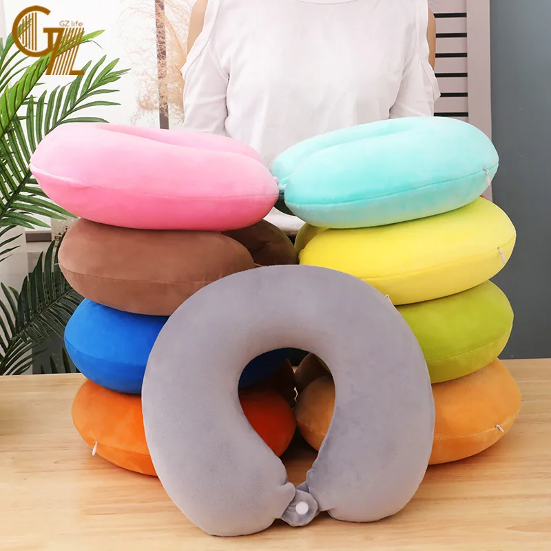 

GZ LIFE U-shaped pillow neck protection pillow memory cotton neck protection pillow nap portable travel car plane sleep