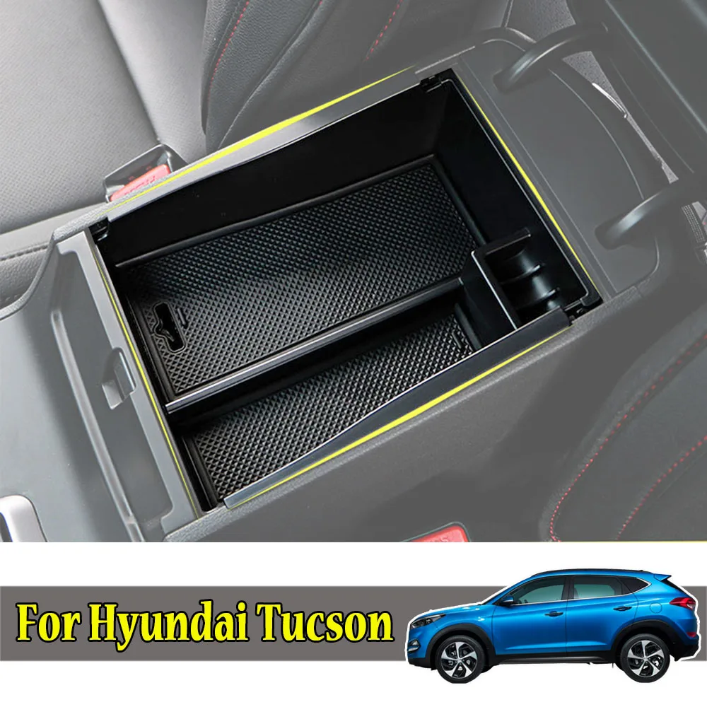 Подлокотник для Hyundai Tucson TL 2015 2016 2017 2018 AT DRIVE центральный подлокотник перчаток