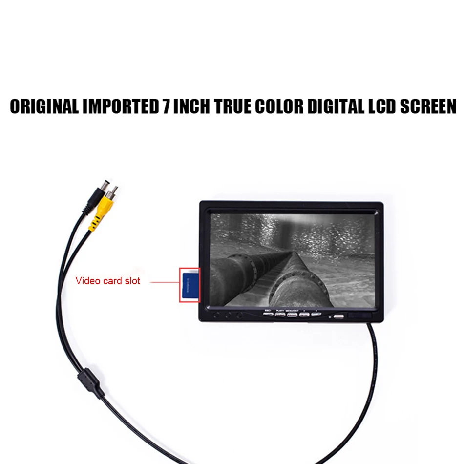 Промышленный трубопровод HD FY-WP70A эндоскоп детектор сточных вод глубоких скважин