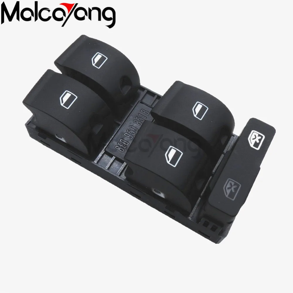 Новинка подходит для Audi A4 B6 B7 Sedan 8ED959851 Master Power переключатель пассажирского окна