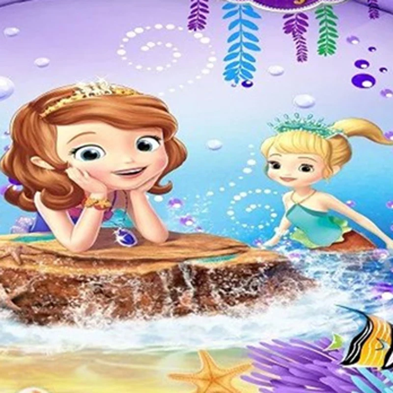 Комплекты постельного белья для принцессы пододеяльник детей одного размера