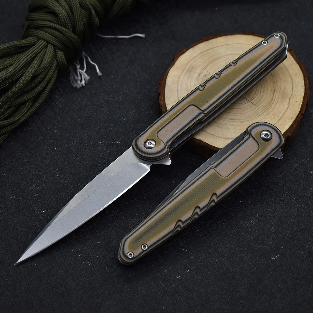 Складной нож из стали D2 высокопрочный Тактический Разрушитель окон для отдыха на