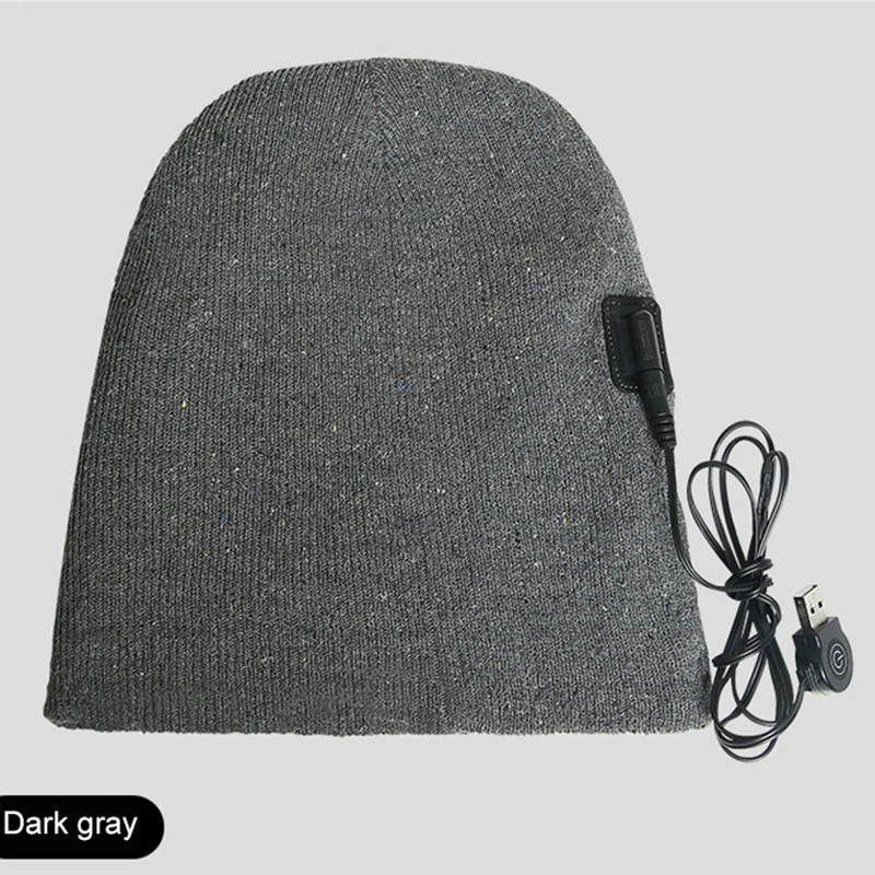 

PARATAGO Winter Electric Heated Hats Men Women USB Heating Caps Outdoor Sport Heat Hat Cycling Hiking Windproof Ski Cap P10101