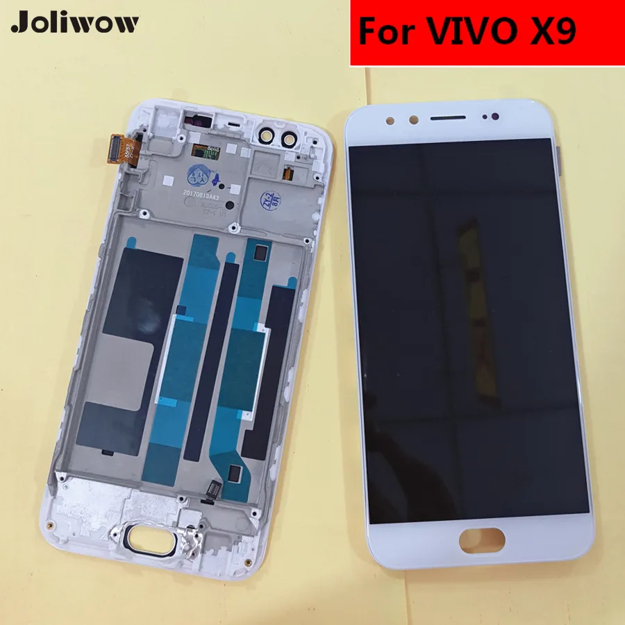 ЖК-дисплей для VIVO X9 X9S сенсорный экран с рамкой и дигитайзером в сборе Сменные