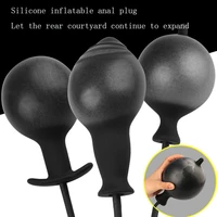 adult products retractable butt plug silicone massager female sex toys men men inflatable butt plugs backyard anal dildo