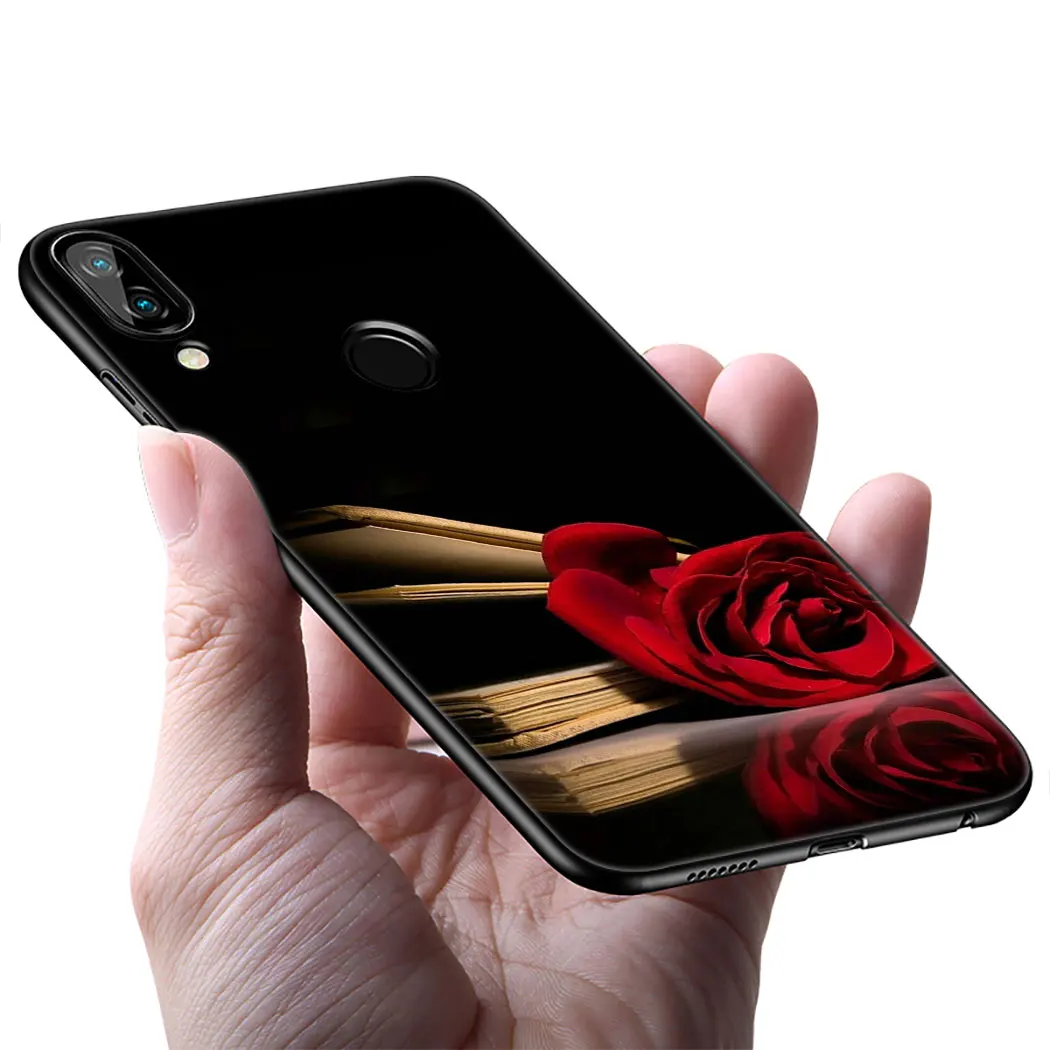 Мягкий силиконовый чехол с красными розами для Huawei Nova 5i 4 3i 3 2i 2 Lite Mate 10 20 30 Pro |