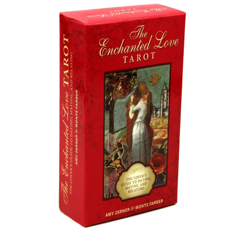 Заколдованная любовь Таро 78 карт колода любовник руководство для свиданий вязки