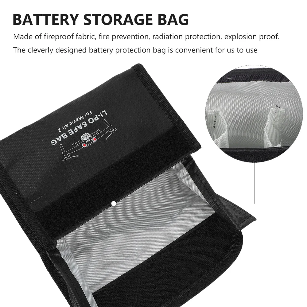 

Durable Battery Useful Battery Storage Bag Compatible with Mavic Air 2
