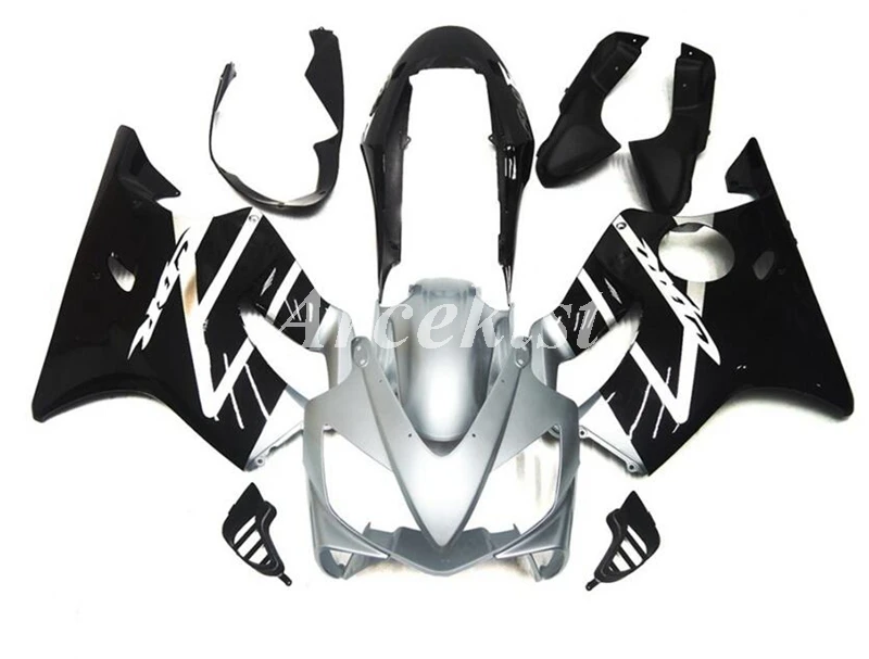 

Injection Molding New ABS Motorcycle Full Fairings kit Fit for HONDA CBR600 F4i FS 2004 2005 2006 2007 04 05 06 07 silver black