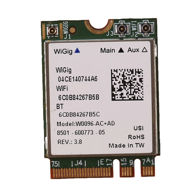 

QCA9008-TBD1 Wifi Card W0096-AC + AD Bluetooth 4.1 WIFI модуль 2,4G/5G Двухдиапазонная WIFI карта 867 Мбит/с QCA9008
