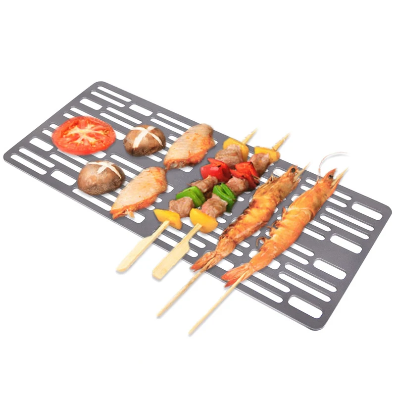 Топ! титана уголь барбекю гриль сетка для кемпинг открытый сетка|Уличные плиты| |