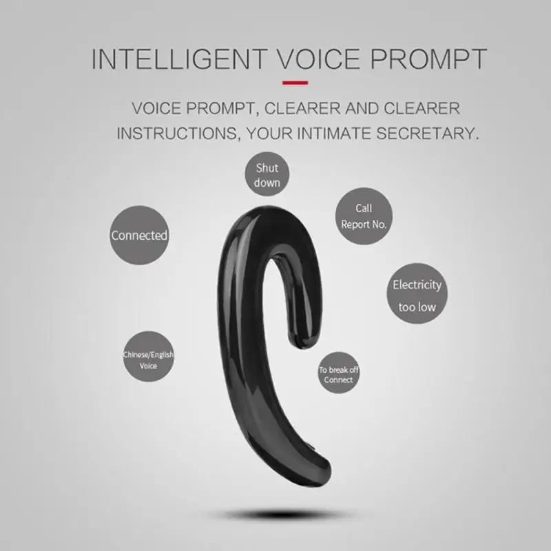 Bluetooth-гарнитура K8 для бизнеса беспроводные наушники с Bluetooth 4 1 шумоподавлением