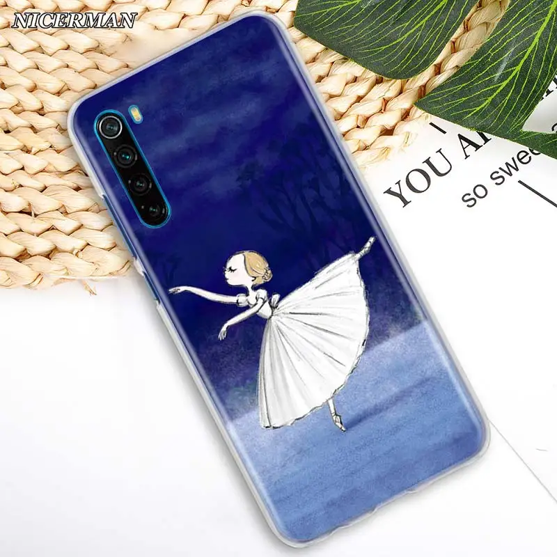 

Ballerina dancing girl Hard Phone Case for Xiaomi Redmi Note 8T 7 8 Pro 9S 9 Pro 6 6A 7A 8A 9A 9C K20 K30 Pro Case Cover