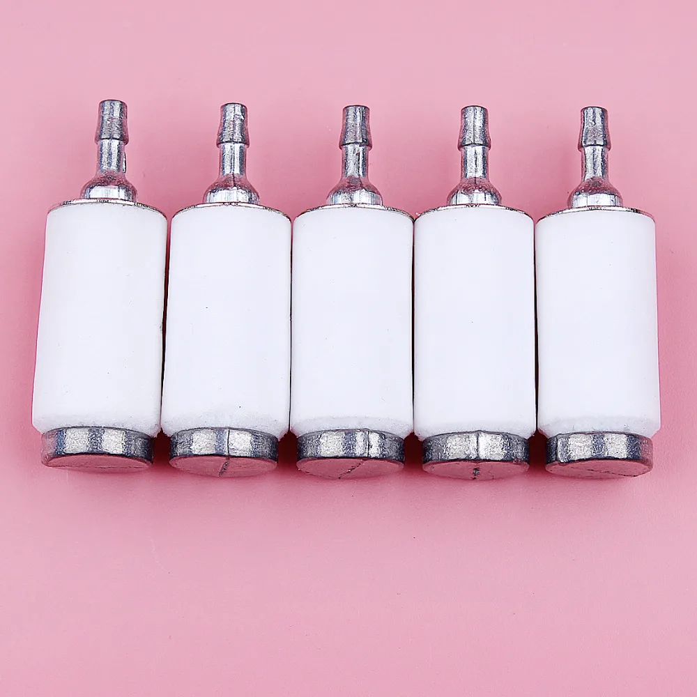 

5pcs/lot Fuel Filters Kit For Jonsered Craftsman Husqvarna Poulan Gas Chainsaw Trimmer Blower Engine Replacement Spare Part