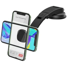 Universal Magnetic Car Phone Holder Dashboard Sucker Strong Magnet Mount Mobile Cell Phone Stand For iPhone 12 11 Pro Xiaomi