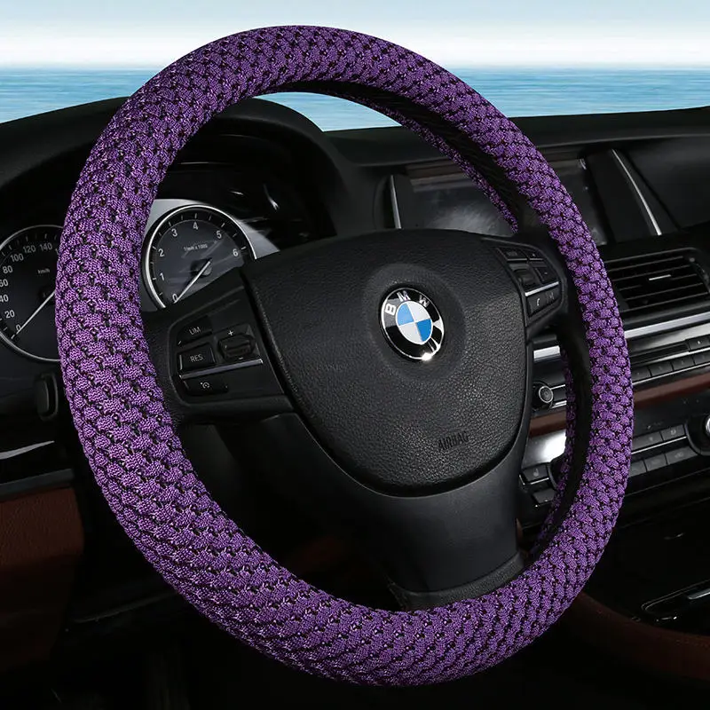 

Four Seasons General ice silk fiber automobile steering wheel cover