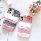 Простой Меховой чехол для Motorola Moto One Action Vision Macro Hyper G8 Power Life E7 Power E6S E6 Plus G10 G30 G50 G60