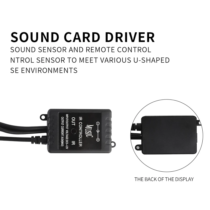 Автомобильная лампа на шасси семь цветов с дистанционным управлением четыре