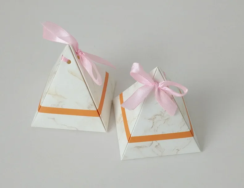 Коробка конфет в виде пирамиды бумажные коробки для лазерная резка упаковка