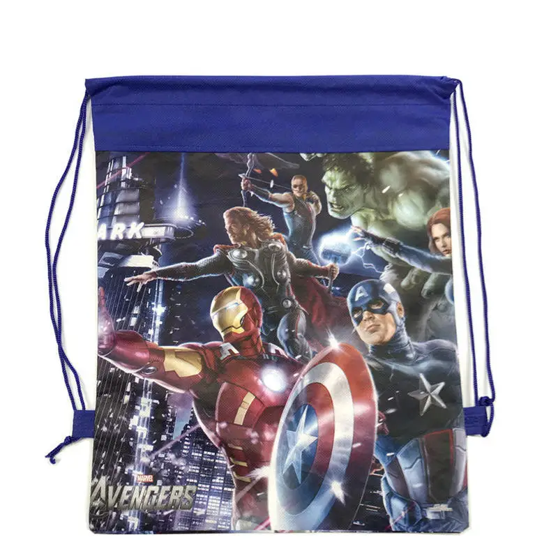 Сумка на шнурке с рисунком из мультфильма дизайн футбола мешок для хранения