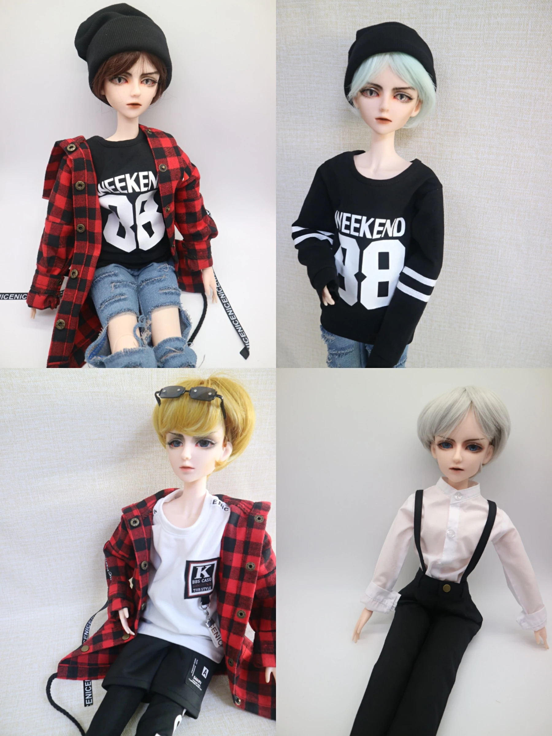 Индивидуальные мужские шарнирные куклы сделай сам пластиковая кукла 24 шарнира