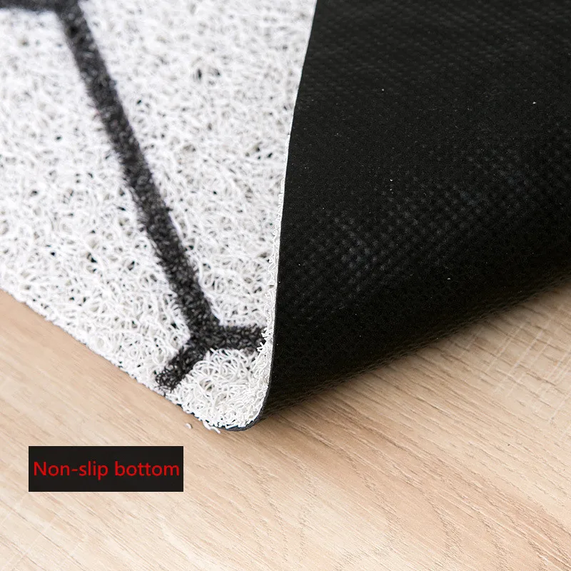 Моющийся коврик для ванной из ПВХ мягкий эластичный водонепроницаемый