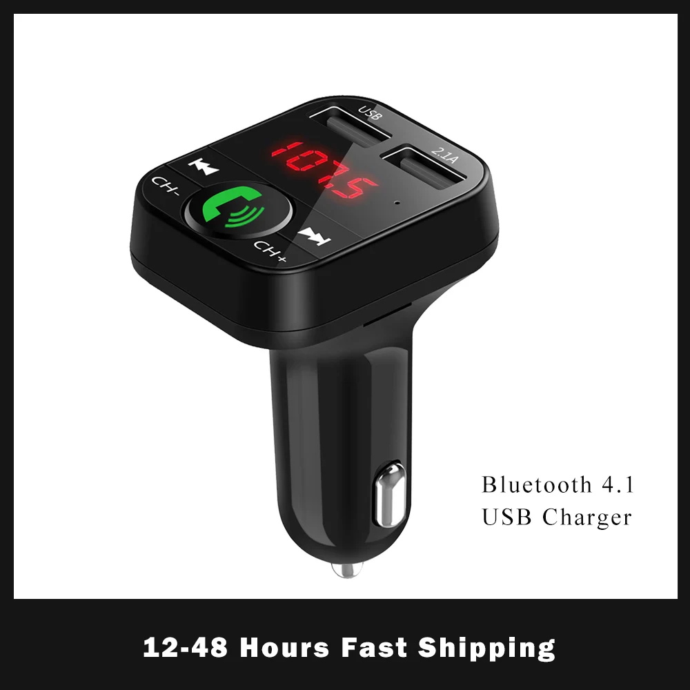 Автомобильный комплект громкой связи беспроводной Bluetooth FM-передатчик ЖК MP3-плеер