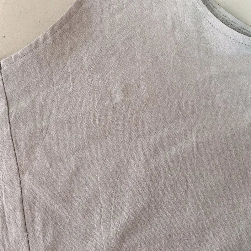 

Newly Womens Solid Color Stitching High Waist Sleeveless One-pieces Casual Jumpsuit DO99