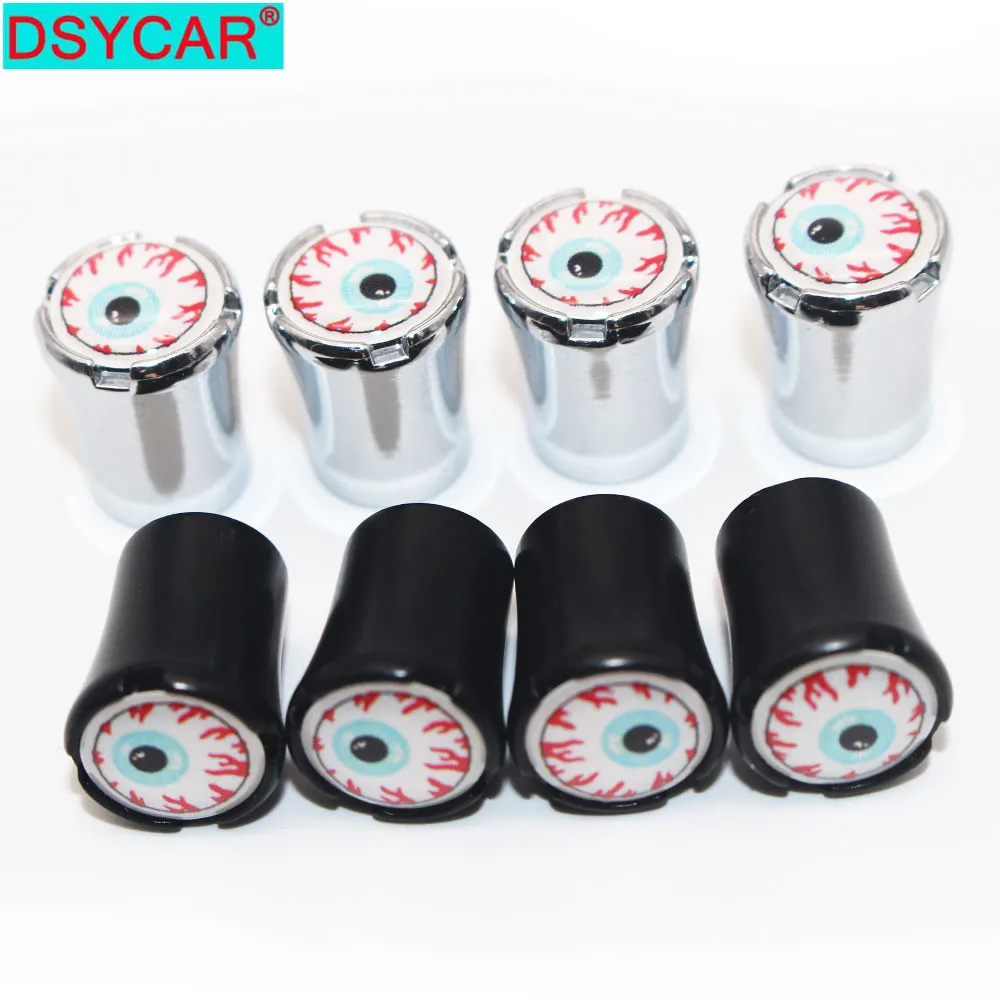 DSYCAR 4 шт./компл. Стайлинг автомобиля из цинкового сплава колпачок клапана