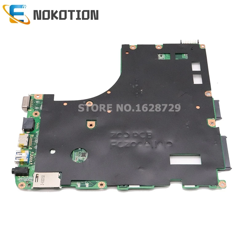 Материнская плата NOKOTION для ноутбука Acer ASPIRE E5 411 материнская DA0ZQMMB6H0 NBMLQ11009 NBMLQ110096 с