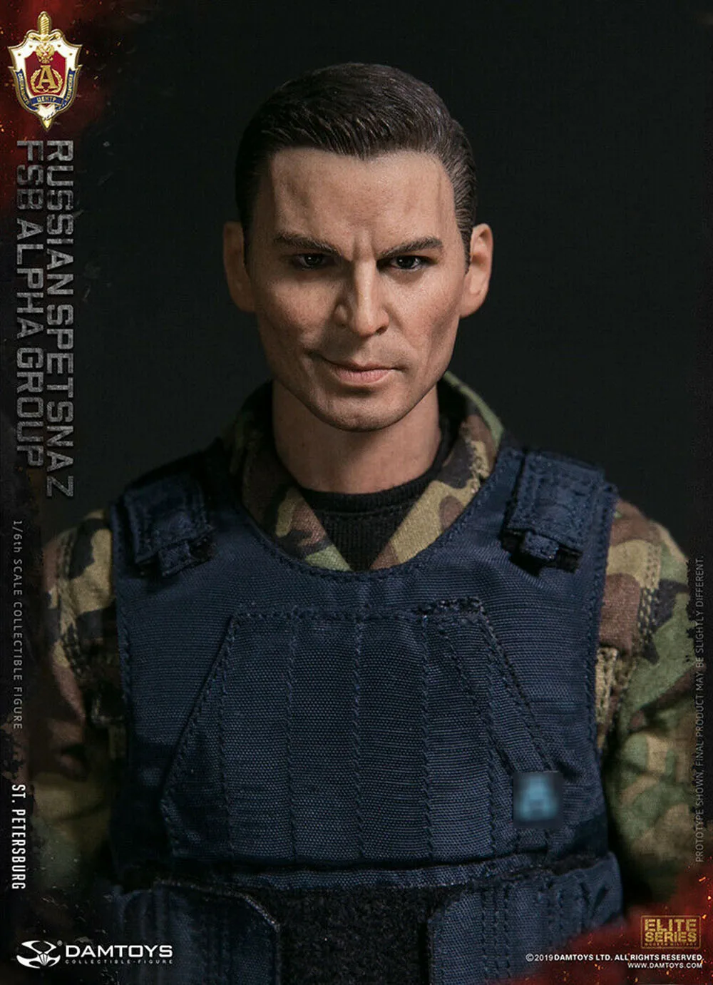 

DAMTOYS 78071 1/6 Russian Spetsnaz FSB Alpha Group St. Petersburg Combat Figure In Stock
