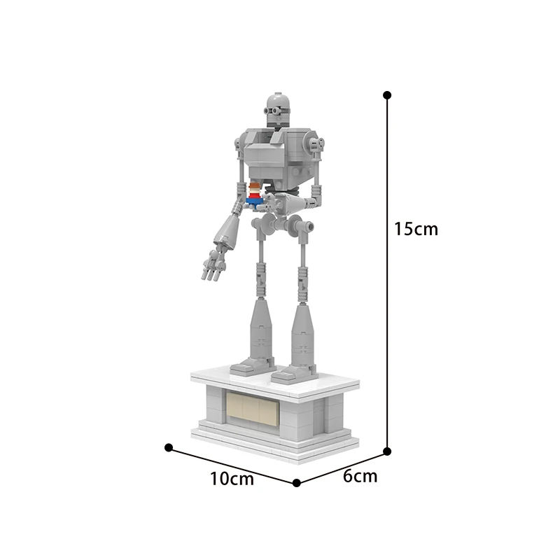 

MOC Mechanical Iron Robot Building Blocks Bricks Movie High-Tech Model City Figures Giant Model Kids Toys Boy Birthday Gifts