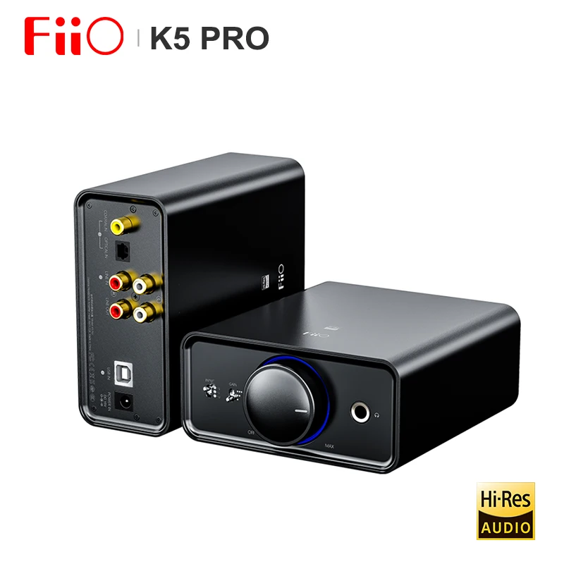 Усилитель FiiO K5 Pro Hi Fi AK4493 усилитель для настольного компьютера DAC с выходом RCA/6 35/3 5