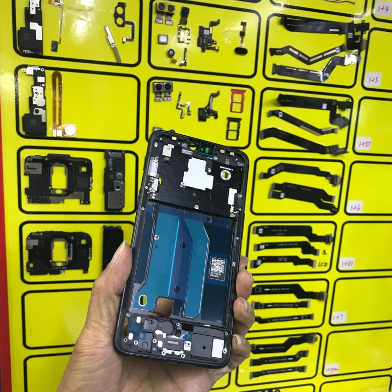 Для Oneplus 6 крышка батареи задняя корпус дверь/ЖК передняя рамка/SIM для Oneplus6 six A6000