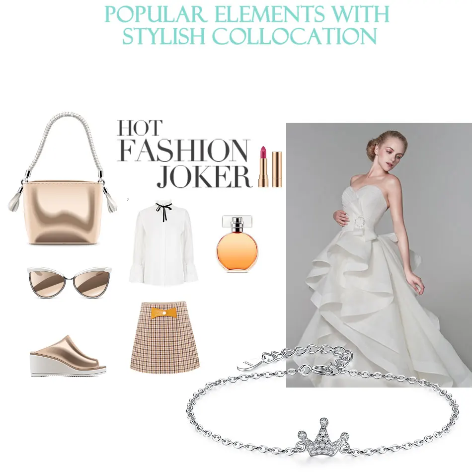 Женский браслет из серебра 925 пробы с фианитом|Гибкие и жесткие браслеты| |