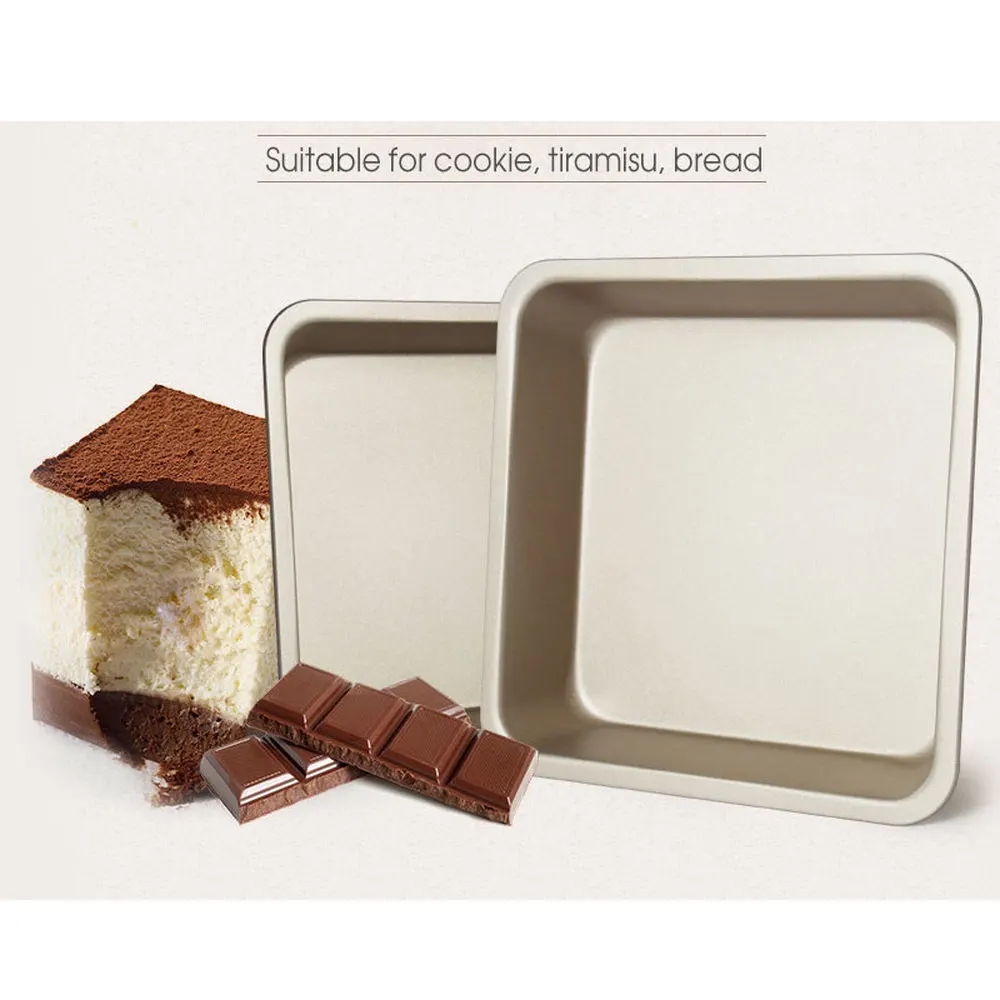 1 шт. антипригарная 4-дюймовая прямоугольная Мини-Сковорода сверхпрочная