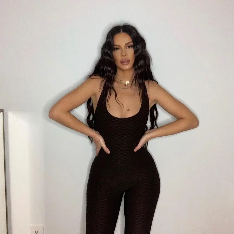 

Женский спортивный костюм для йоги, фитнеса, леггинсы с высокой талией, бюстгальтер без рукавов, одежда для тренировок, спортивный костюм дл...